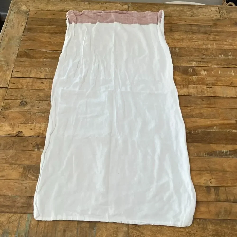 Vintage PiuBelle Linen Blend Pillowcase 35.5